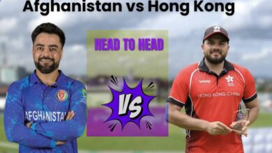 Asia Cup 2025, AFG vs HK Head to Head Record