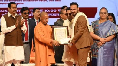 भरथना के अजित सर्वश्रेष्ठ पुरुष दिव्यांग खिलाड़ी बने,