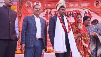 मुख्यमंत्री सामूहिक विवाह योजना के तहत समारोह सम्पन्न