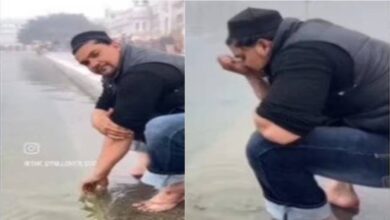 Muslim man In Golden Temple