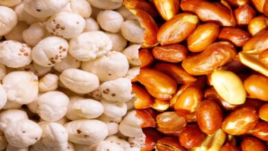 Makhana vs peanuts for weight loss