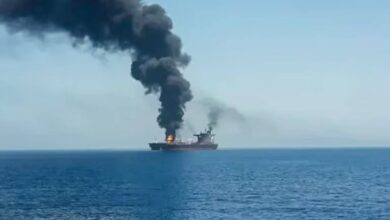 Kuwait Dubai Oil Tanker Attack