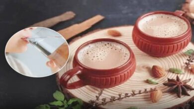 Drinking Water After Tea