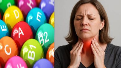 Thyroid caused deficiency vitamin