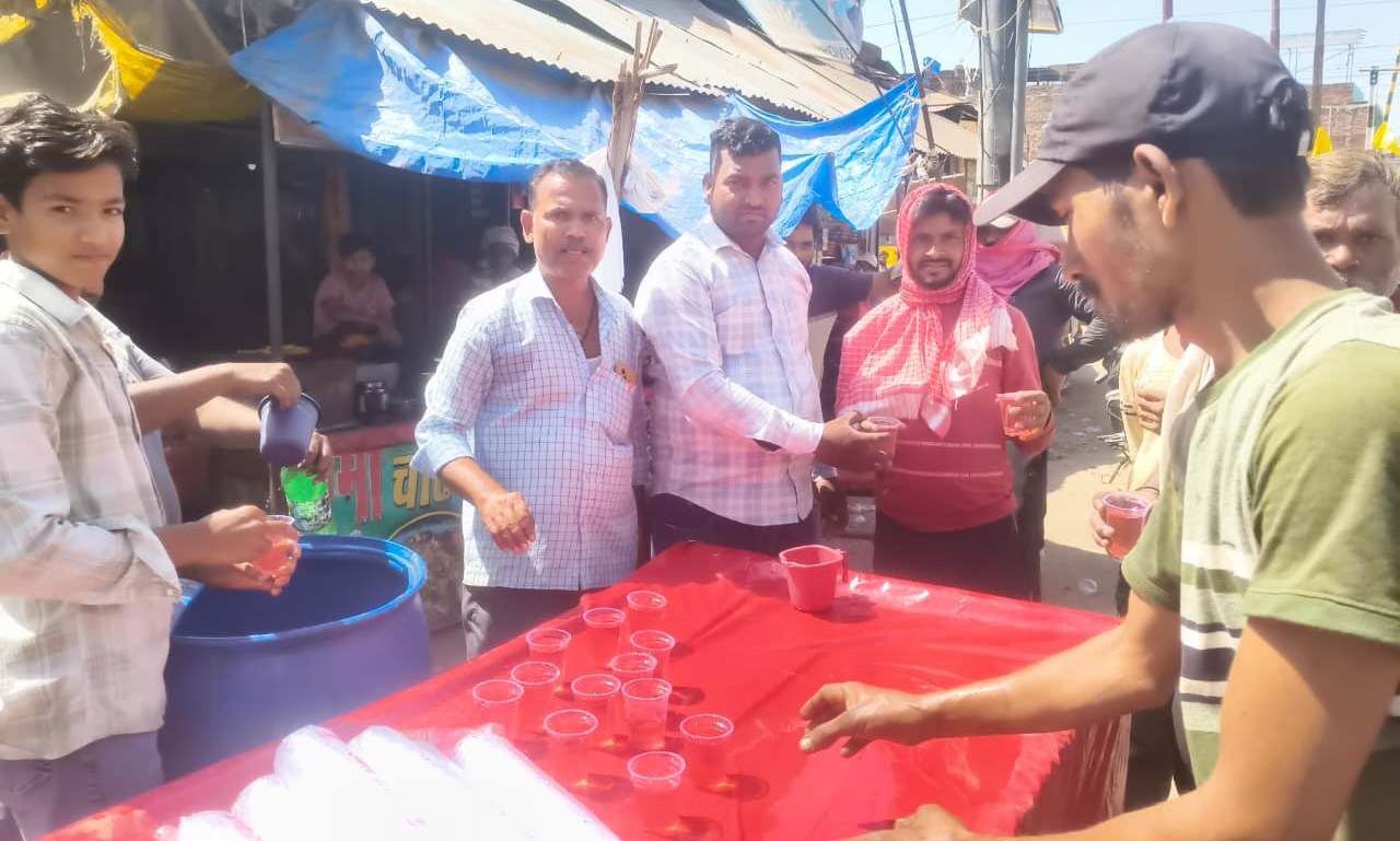 Human service to provide relief from the scorching heat