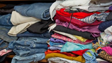 Old clothes Vastu