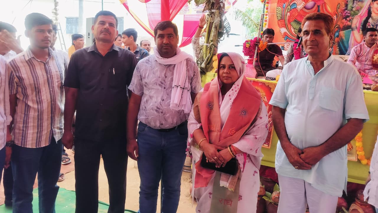 कथा में गूंजा ध्रुव चरित्र और राम जन्म का प्रसंग