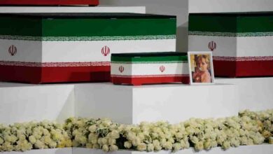 Khamenei funeral procession