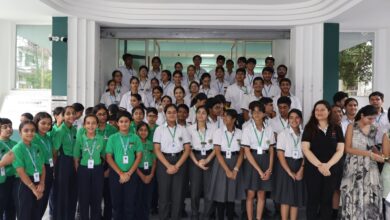 आज की यादें, 2040 की विरासत: नेहरू वर्ल्ड स्कूल ने दबाया 13वां टाइम कैप्सूल
