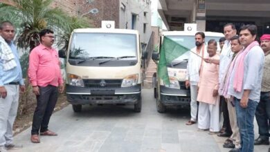 डोर-टू डोर कूडा कलेक्शन को लोडर रवाना