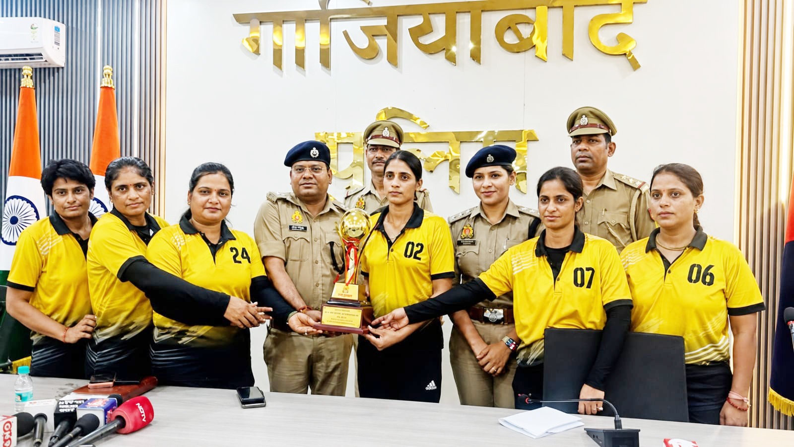 महिला यूपी पुलिस गाजियाबाद की हॉकी टीम ने जीता फाइनल