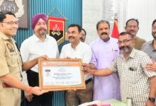 व्यापारियों की सुरक्षा को लेकर नवागत एसपी से मिले उद्योग व्यापार मंच के पदाधिकारी