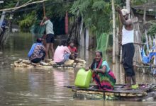 Pandu river flood level