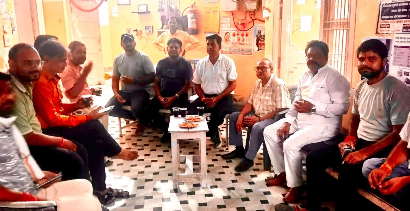 गणेश शोभायात्रा की तैयारियों को लेकर बैठक
