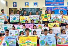 गाजियाबाद के 465 माध्यमिक विद्यालयों में हुई पोस्टर प्रतियोगिता