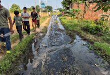 जलभराव से ग्रामीण परेशान: जल्द होगा समाधान