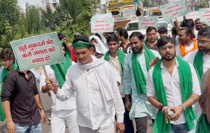 जीतपुर-रावली रोड पर हादसों को लेकर किसान सभा प्रतिनिधिमंडल ने कमिश्नर से की मुलाकात