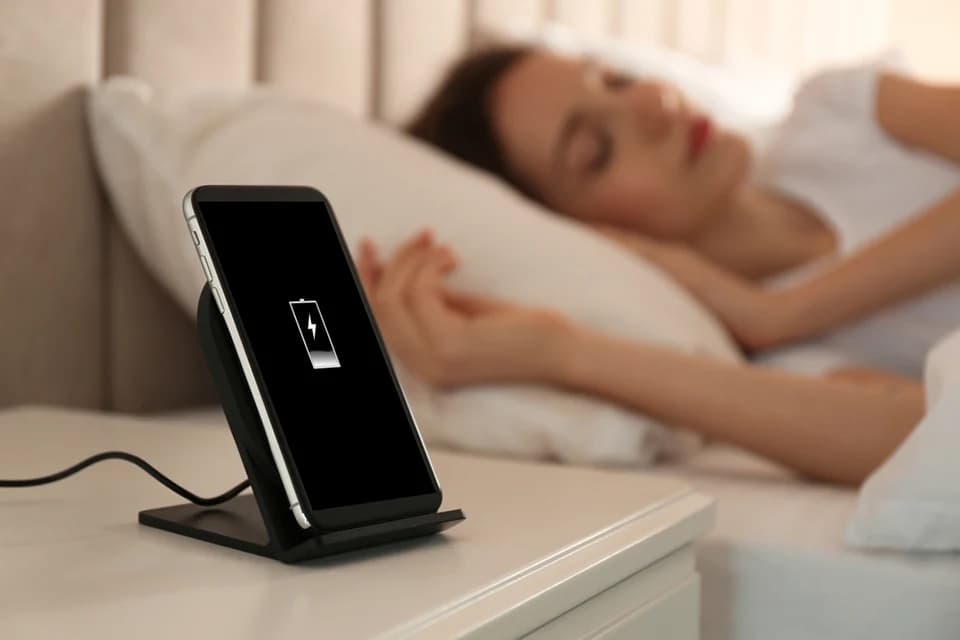 overnight phone charging