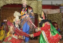 द्रौपदी चीरहरण लीला का भावपूर्ण मंचन