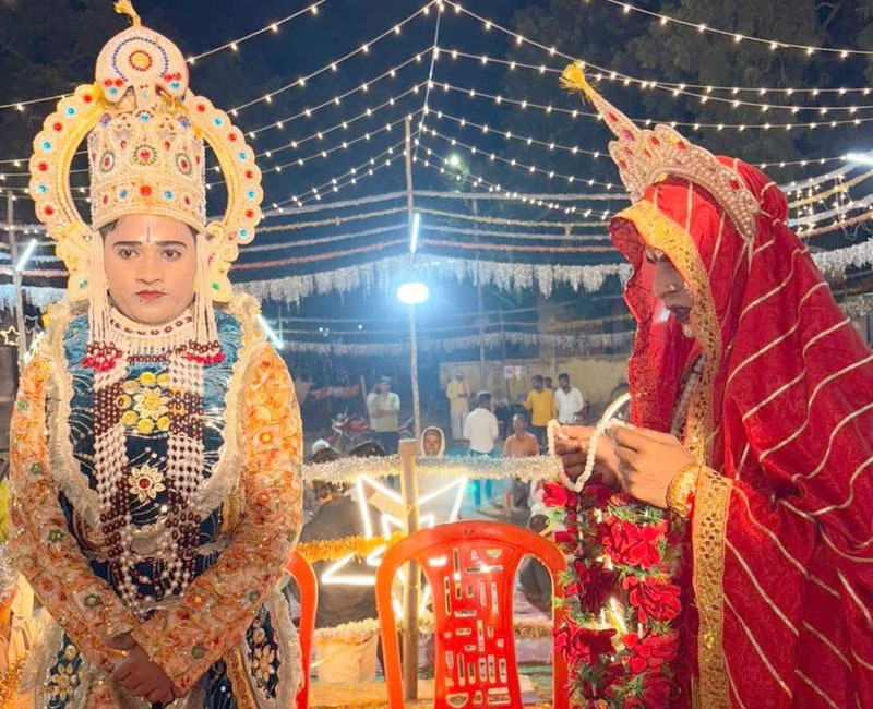 धनुष भंग होते ही दर्शकों ने लगाए जय श्रीराम के नारे