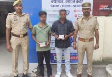 सट्टे की खाईबाड़ी करते दो आरोपी गिरफ्तार, नकदी और सट्टा पर्चियां बरामद