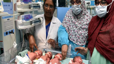 Photo of हैदराबाद में 27 साल की महिला ने एक साथ 4 बच्‍चों को दिया जन्‍म