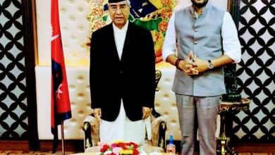 Photo of भाजपा नेता नीरज सिंह ने नेपाल के पीएम से की मुलाकात