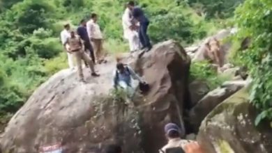 Photo of उत्तराखंड: हाथी ने रोक लिया पूर्व CM का रोका काफिला, चट्टान पर चढ़ कर बचानी पड़ी जान