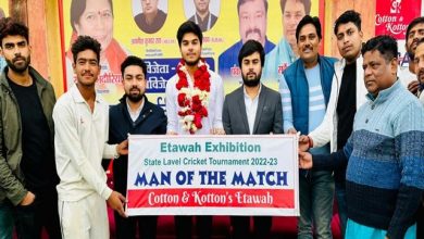 Photo of etawah : राज्य स्तरीय क्रिकेट टूर्नामेंट का हुआ आयोजन