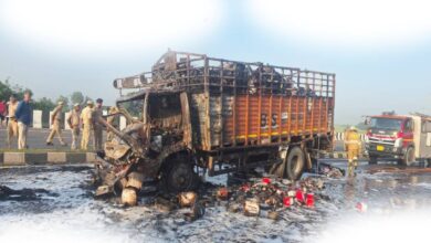 Tragic Collision on Aligarh