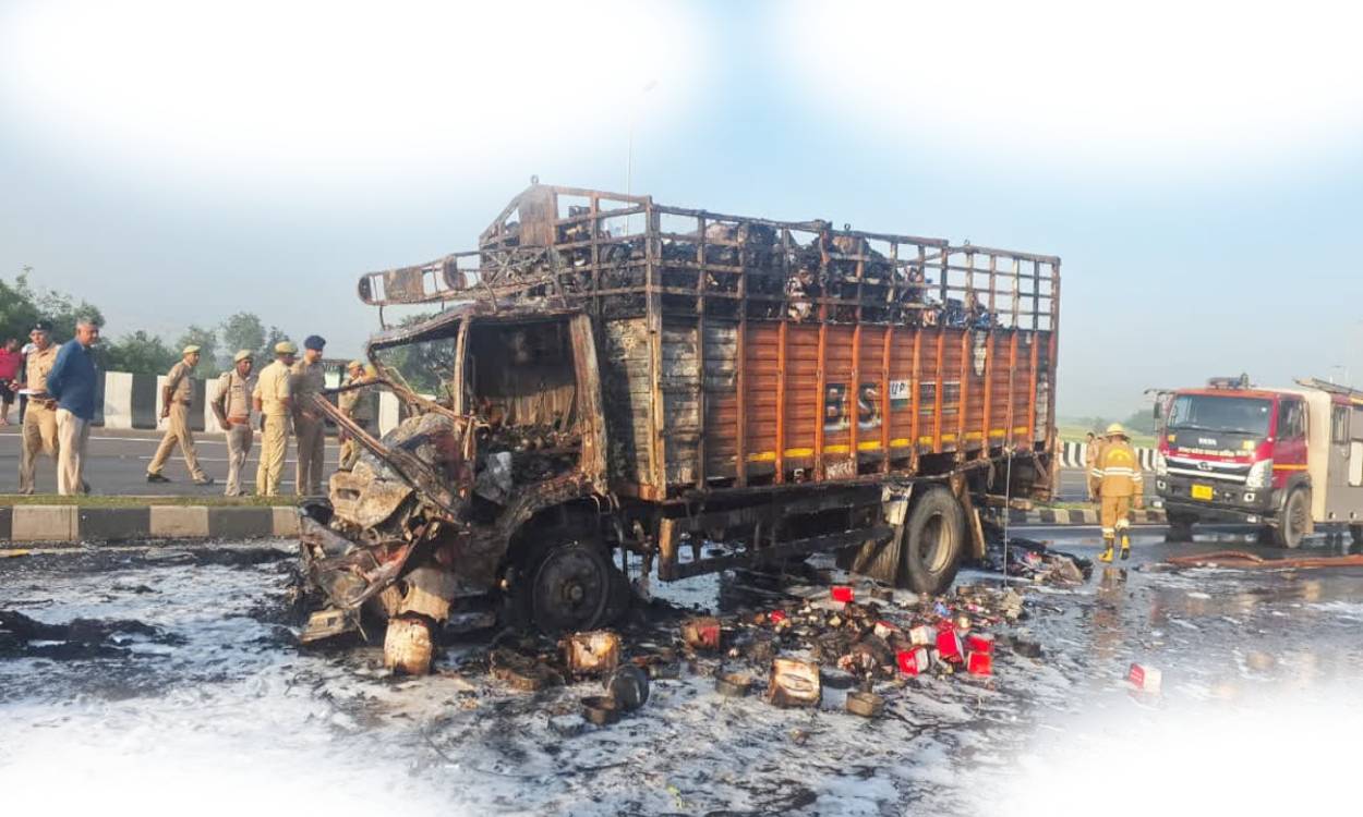Tragic Collision on Aligarh