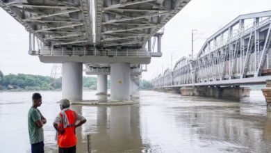 flood situation near yamuna river
