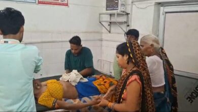 आकाशीय बिजली गिरी