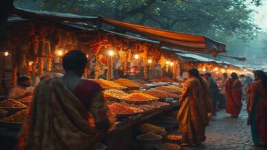 indian market and festival