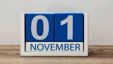 November 1st