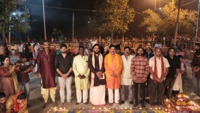 11000 दीपों से संपन्न हुआ दीपोत्सव