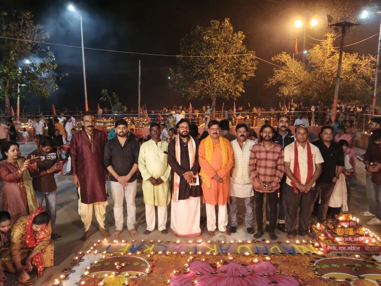 11000 दीपों से संपन्न हुआ दीपोत्सव