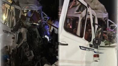 Tempu traveler Accident
