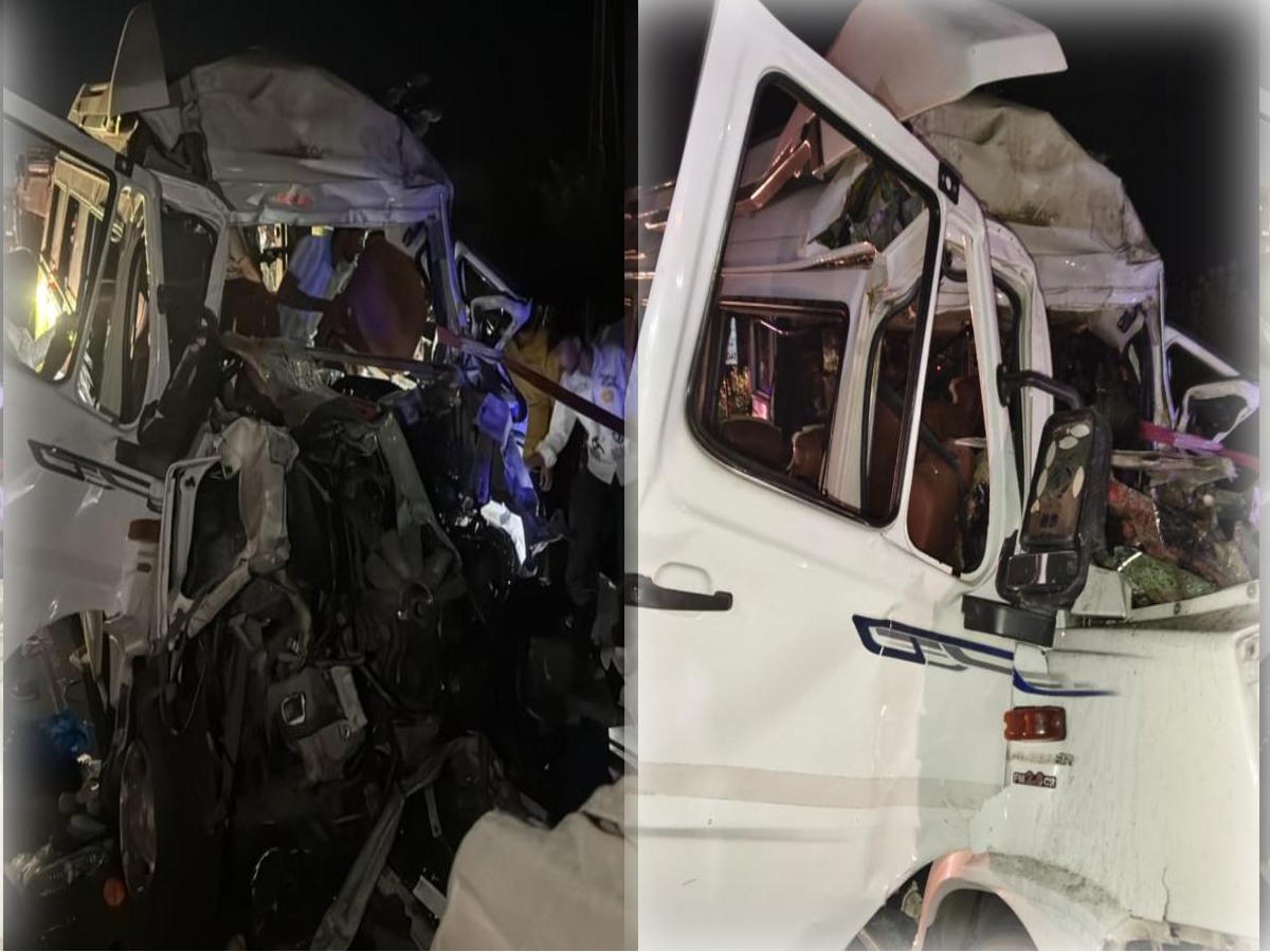 Tempu traveler Accident
