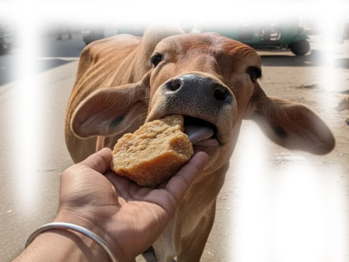 feeding jaggery to cows benefits