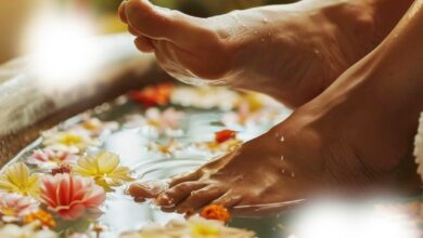 foot soak advantages in hindi