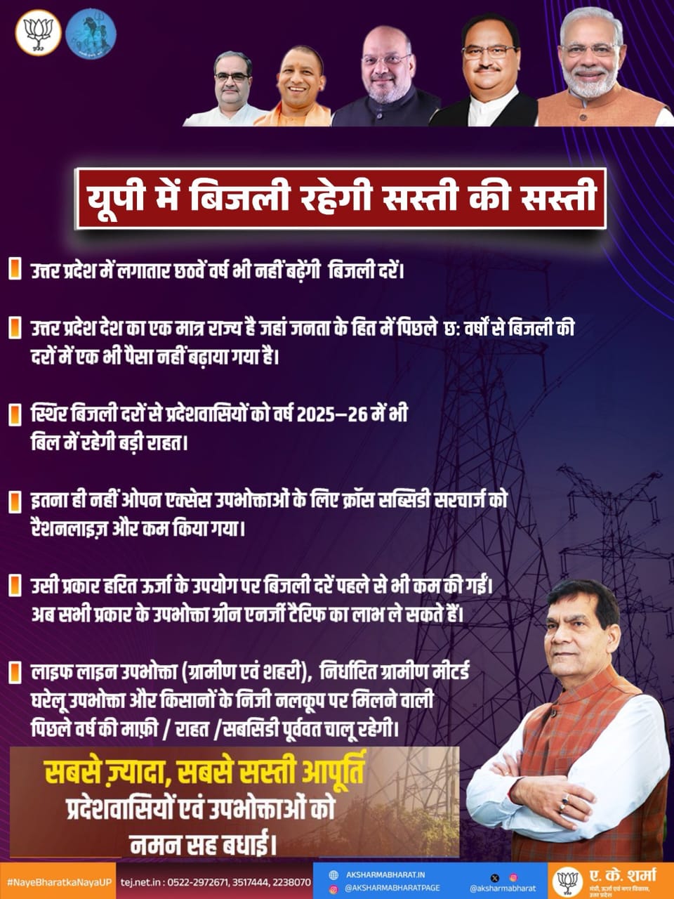 बिजली बिल राहत योजना 2025