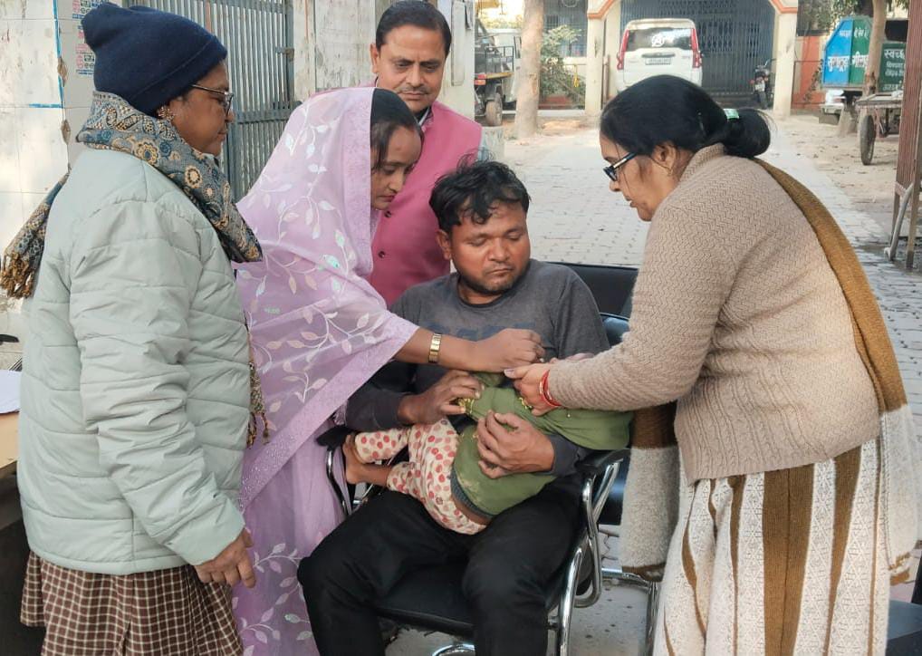 6 बूथों पर 891 बच्चों को पिलाई दो बूँद जिन्दगी की