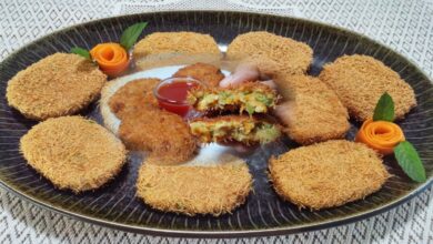 russian cutlet recipe by Amatul Ali