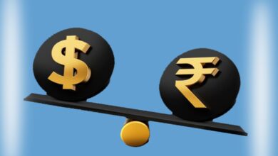 Indian Currency Falls