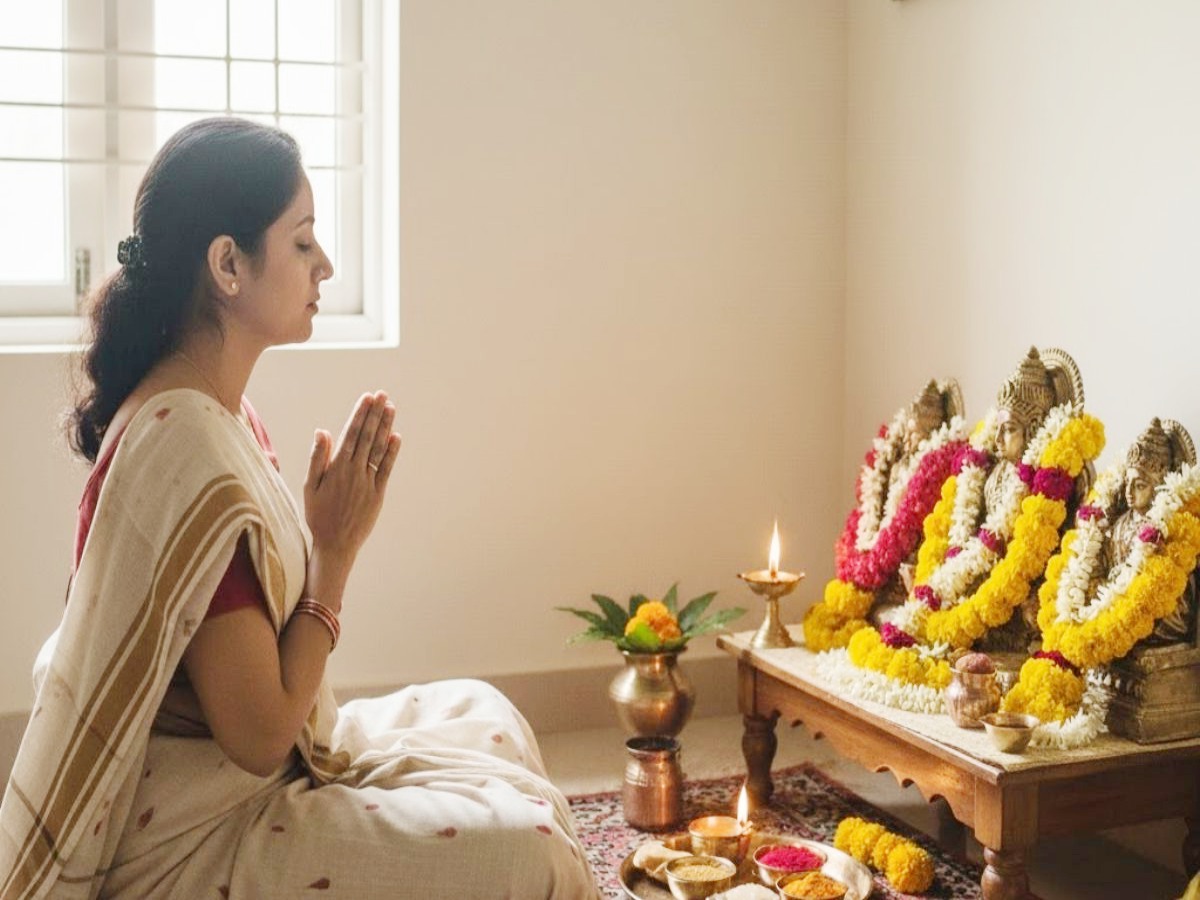 Puja ash disposal rules