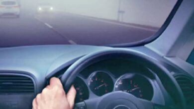 Winter Fog driving