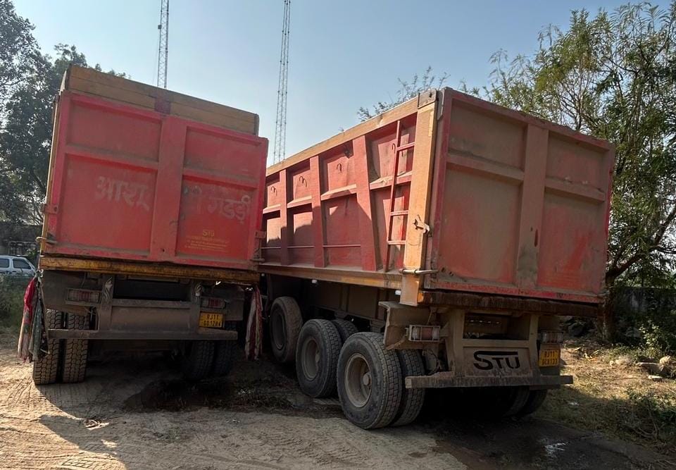 अवैध खनन के विरुद्ध बड़ी कार्यवाही