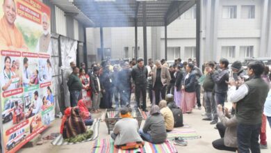 ठंड में भी मानवता का सहारा बना यूपीयूएमएस
