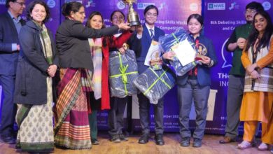 नेहरू वर्ल्ड स्कूल में वाद-विवाद कौशल कार्यशाला व अंतर-विद्यालयी प्रतियोगिता का भव्य आयोजन